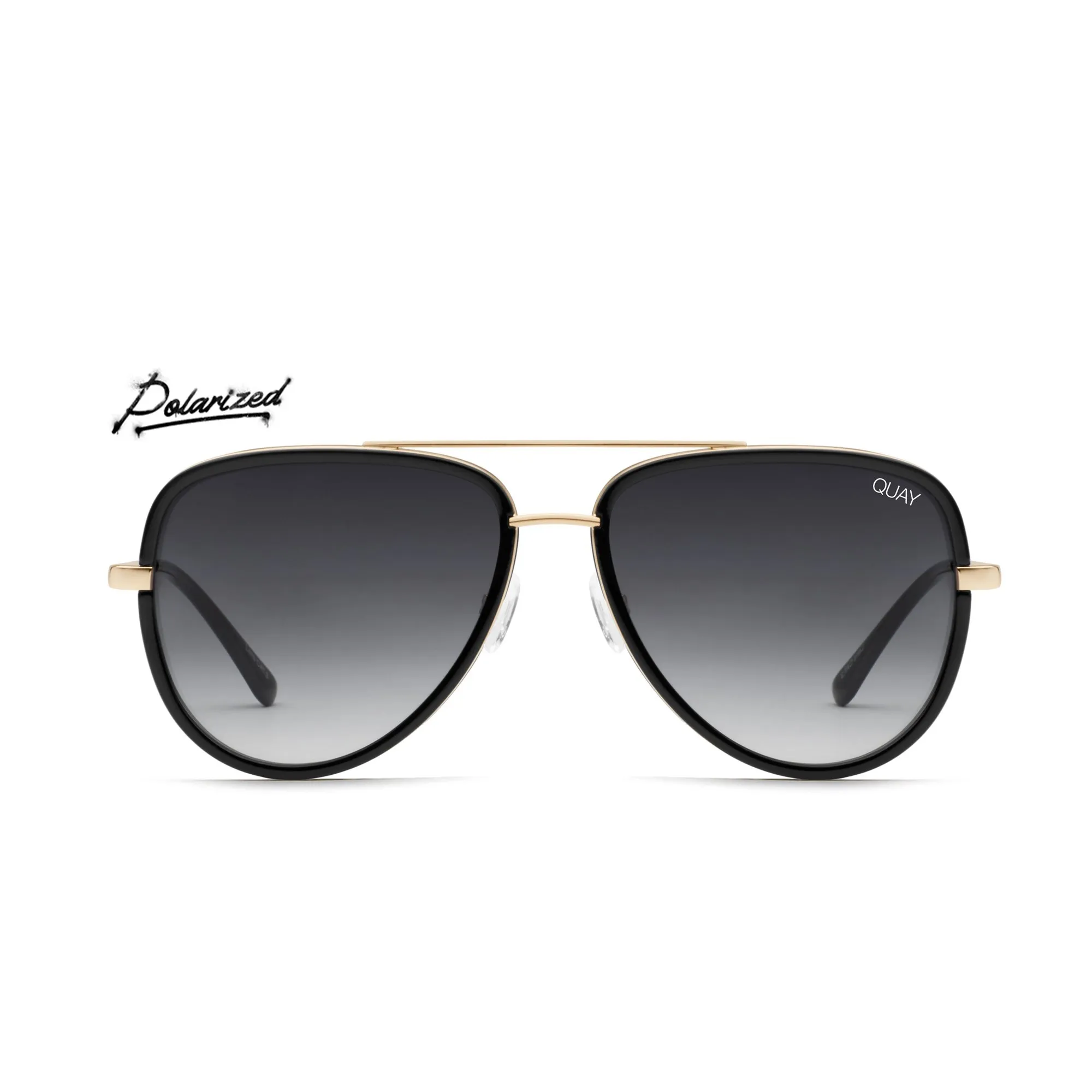 2024 Emergent Lunettes de Soleil Quay ALL IN Femme Noir Lunettes De Soleil Lunette Quay boutique